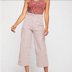 Free people Corduroy wide leg pant